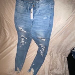 American eagle super high rise jegging